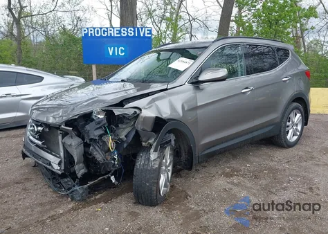 2013 Hyundai Santa Fe Sport 2.0T from USA, damaged, VIN 5XYZUDLA3DG114436